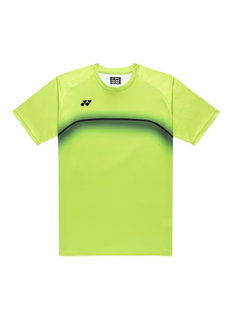 Yonex Sport-Tshirt Practice Print 16859 (100% Polyester) 2026 fresh limegrün Herren